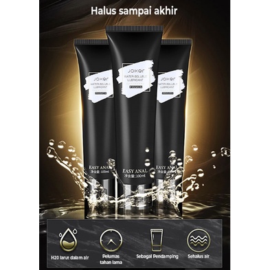 Joker lubricating gel - 100ml - Gel Lubricant Pelumas Pelicin Pria Wanita