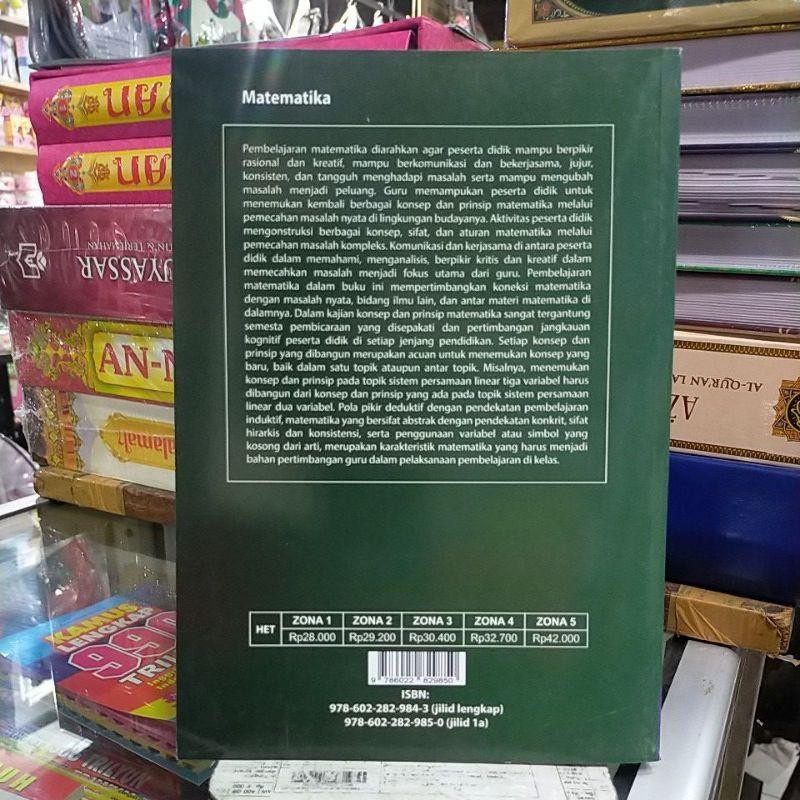 Buku Matematika SMP Kelas 7 Semester 1 K13 NEW