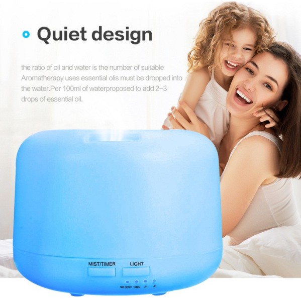 Taffware Aroma Diffuser Humidifier Elektrik + 7 LED - HUMI H770 - White