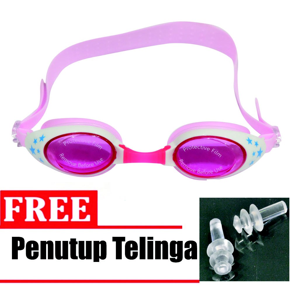 Kacamata Renang Anak /  Swimming Goggles Motif Bintang Anti Fog UV