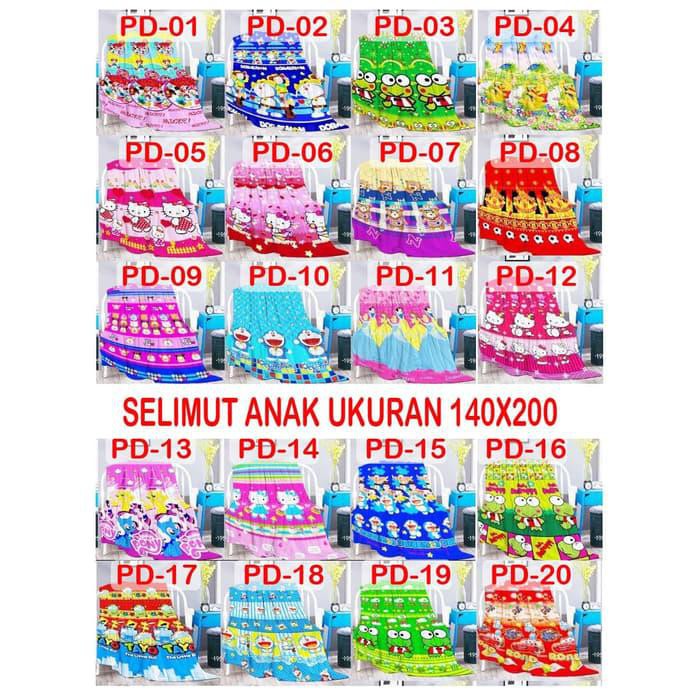 Selimut Motif Karakter Soft Panel Bulu Import -Cuci Gudang