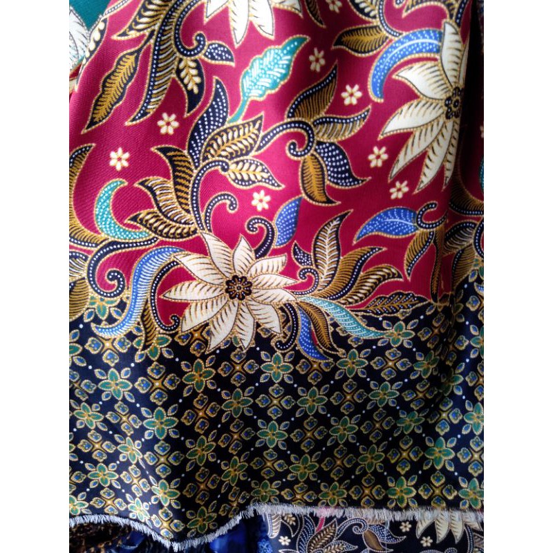 kain batik semi sutra pasar tegal gubug