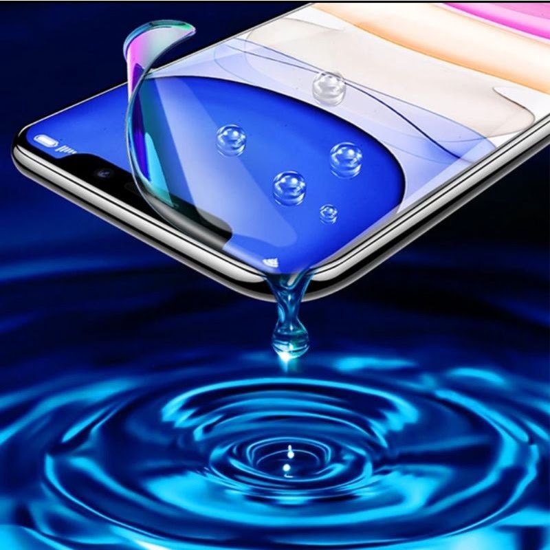 Hydrogel Clear Front-Back iPhone 13 13PRO 13PROMAX 13Mini 12 12Mini 12PRO 12PROMAX 12Mini Hidrogel Full Cover-Ful Coverage Bening Glossy-Glosy Jelly-Jel Hydro Depan-Belakang Antigores-Anti Gores Transparan-Transparent Tipis-Bagus-Laris PROMAX PRO MAX Mini