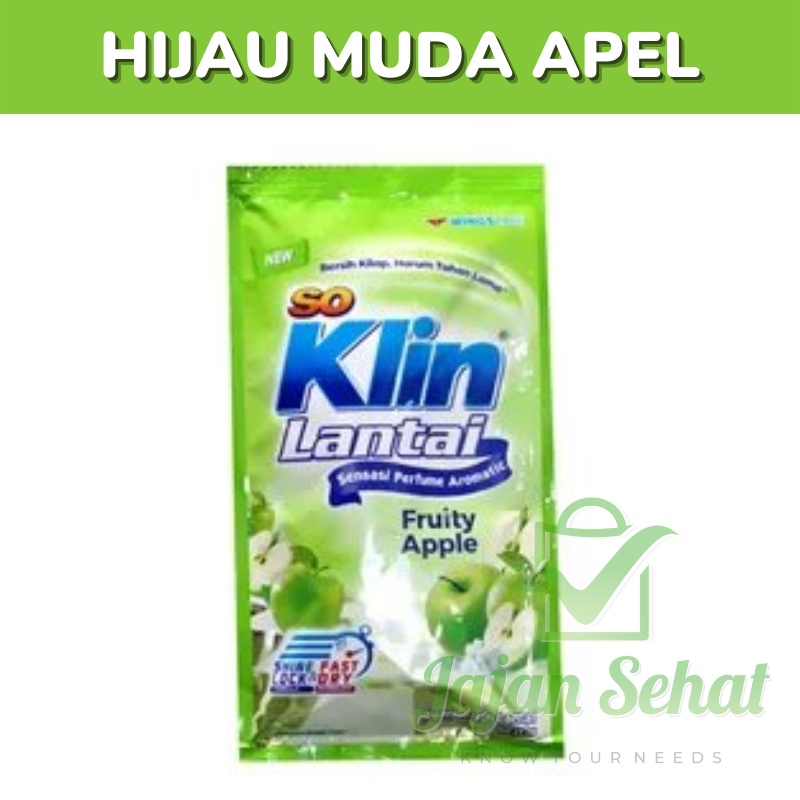 Soklin Lantai 25ml (1 Renceng 12 Sachet)