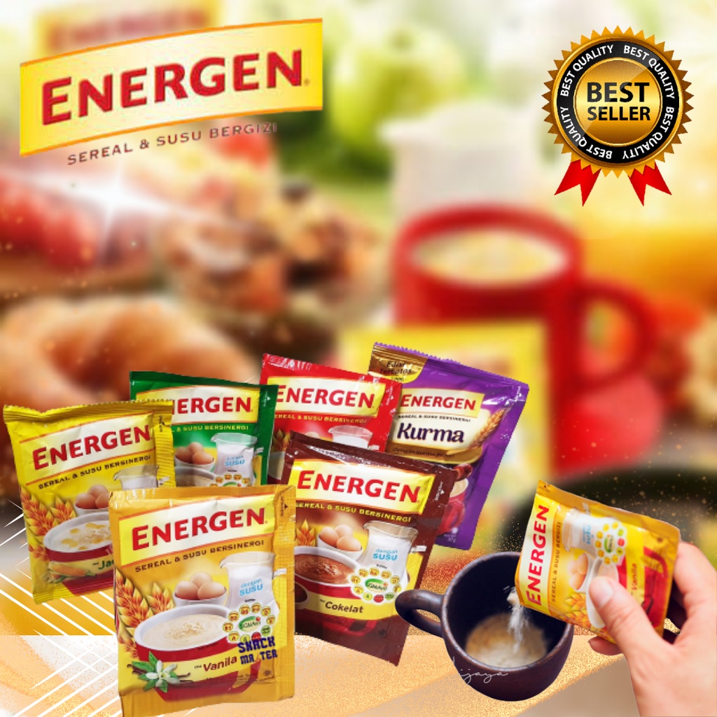 

ENERGEN SUSU SEREAL SACHET ISI 10 PCS BERBAGAI MACAM RASA