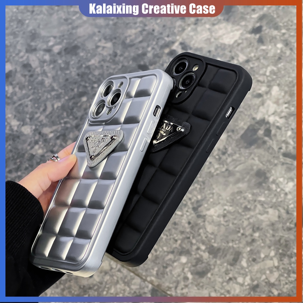 Casing Ponsel TPU Lembut Bentuk Prada 3D Untuk iPhone 14pro Max13 Pro Max12 Pro Max 11promax Xs Max Xr X Xs