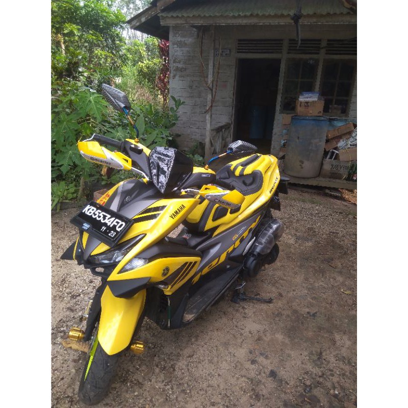 Jok Yamaha aerox 155 airblade custom aerox jok modifikasi yamaha