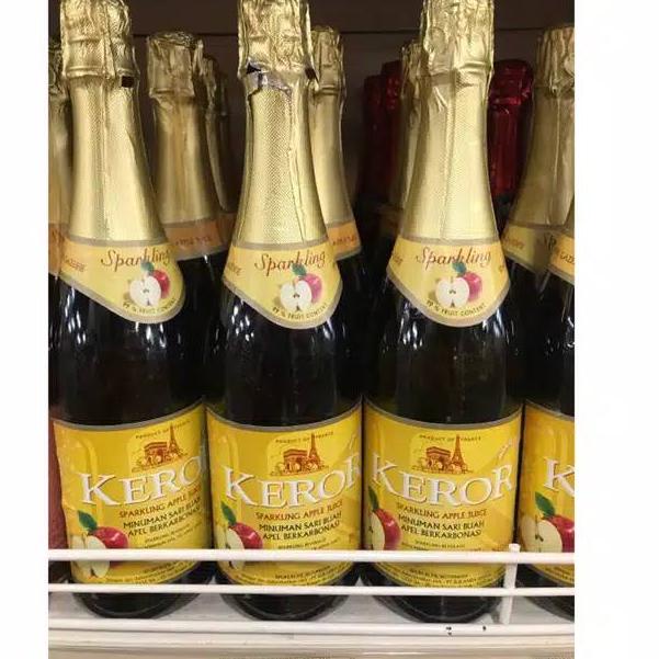 

[KODE PDHQO] Keror Sparkling Wine Non Alkohol Red Grape Peach Apple Juice