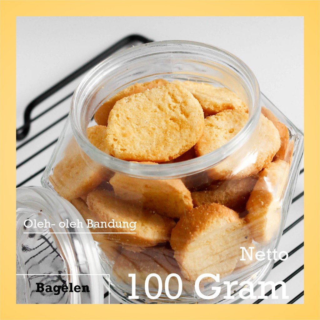 Roti Kering Bagelen Cemilan Enak Nikmat Kemasan 100gr Murah