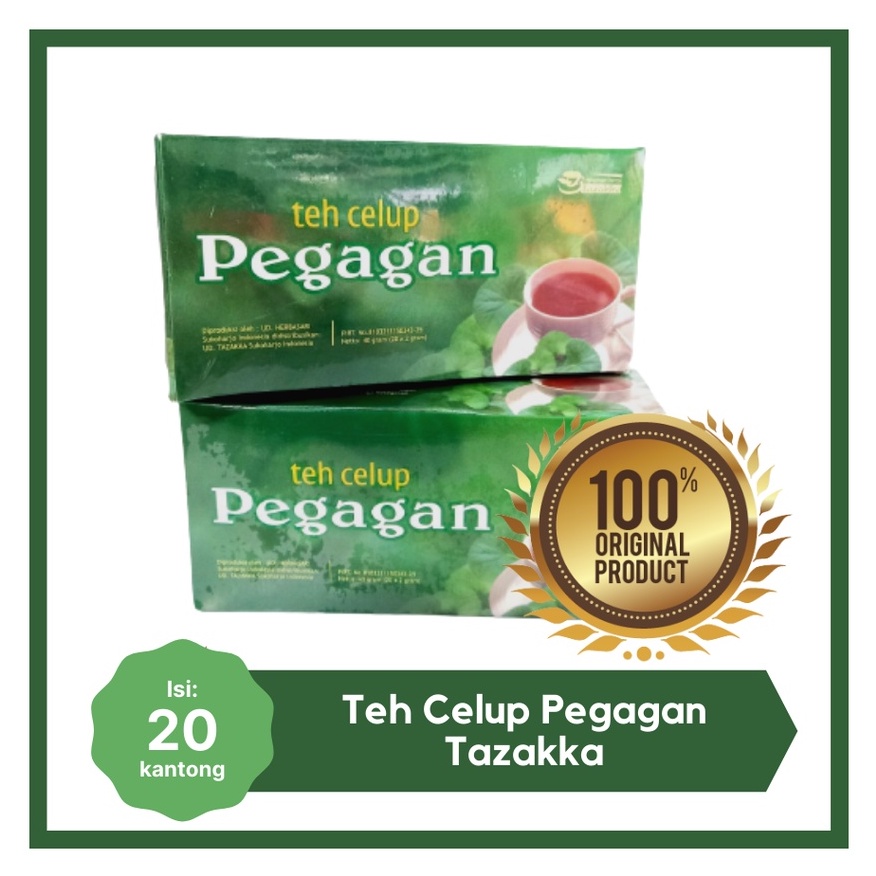 

Teh Celup Herbal PEGAGAN Tazakka Meningkatkan Daya Ingat