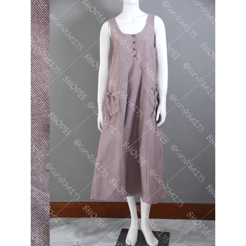 Corniche Sharin Overall Coklat - TP501414