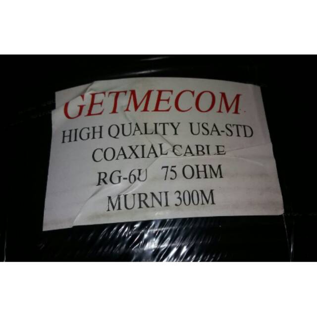 Kabel parabola / uhf rg 6 getmecom per meter