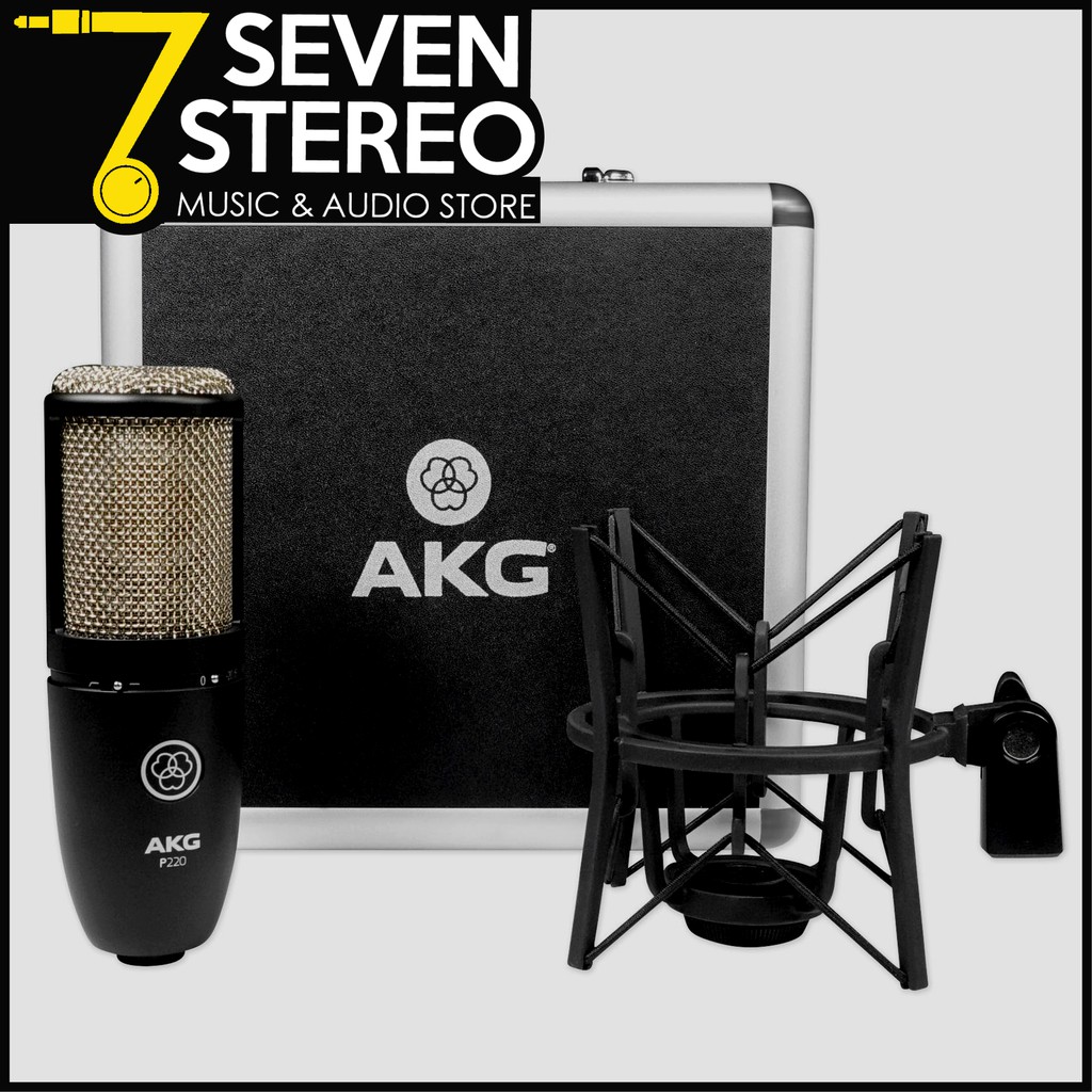 AKG P220 High-Performance Large Diaphragm True Condenser Microphone