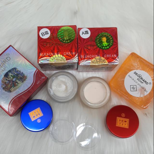 PAKET CREAM DEONARD MERAH 3IN1 ORIGINAL