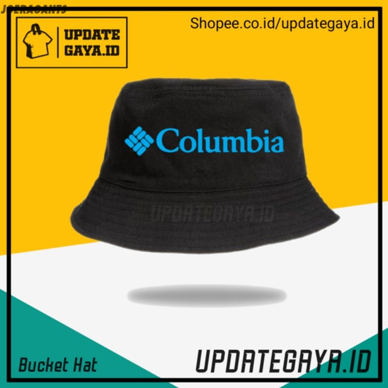 Topi Bucket Columbia Sportstwear Outdoor Hiking Camping joeragants