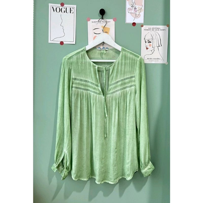 soft longsleeeved blouse