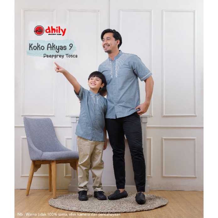 KOKO COUPLE ANAK AYAH | akyas 9 by dhily | baju koko couple, koko anak