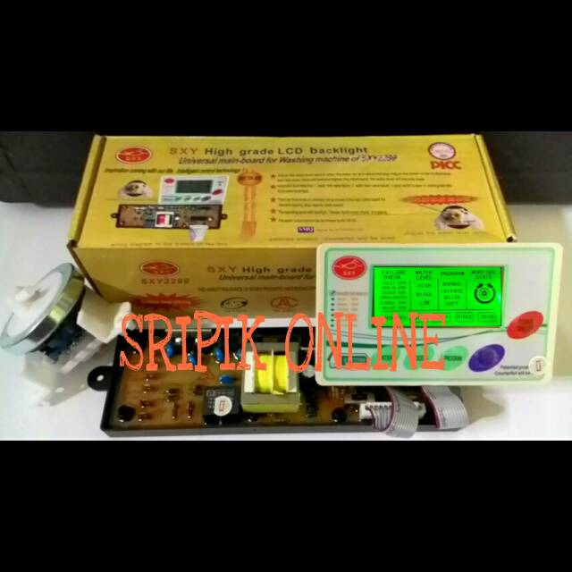 Modul / PCB Mesin Cuci Multi / Universal SXY-2299 LCD Backlight