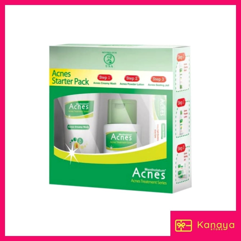 (BISA COD) Acnes Starter Pack NEW