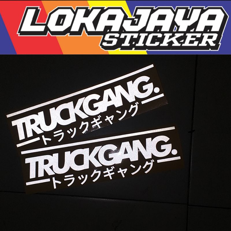 

STICKER CUTTING TRUCKGANG