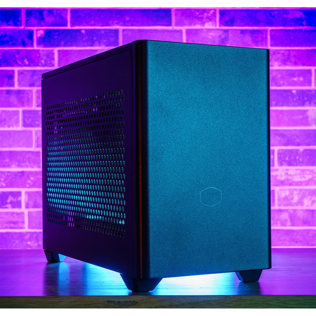 Cooler Master MasterBox NR200 Black + 2 Fan Mini ITX Casing PC