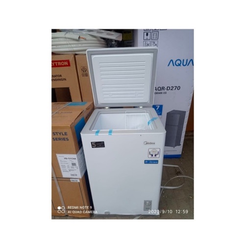 Chest Freezer MIDEA HS 129 C 100 Liter Cooler BOX