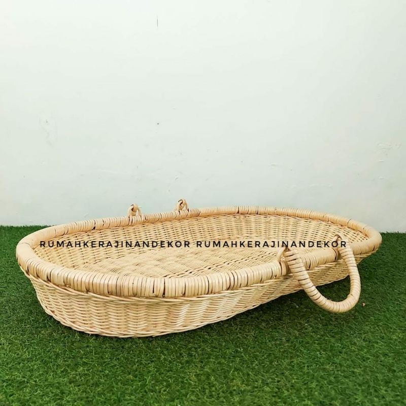 Bassinet rotan / keranjang bayi / keranjang ganti popok / baby change diaper / baby nest rotan / rat