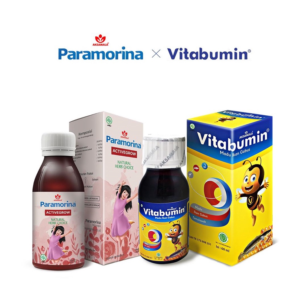 Paramorina Active Grow X Vitabumin 60ml