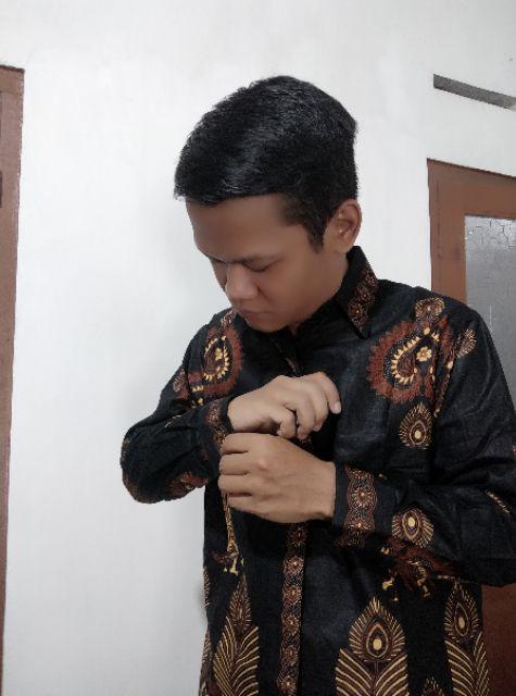 Kemeja Batik Pria Ppbtk07 Wsa04 Lengan Panjang /kemejapria/kemejabatik/batikpria/09