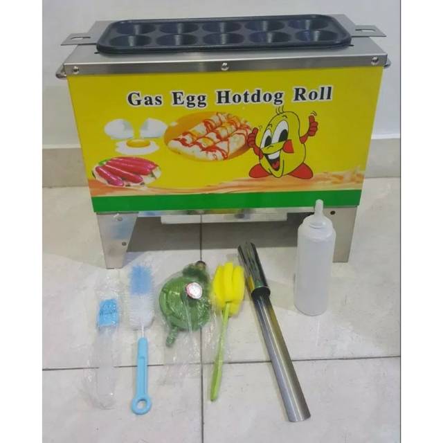 Egg sausage machine maker / Gas egg hotdog roll