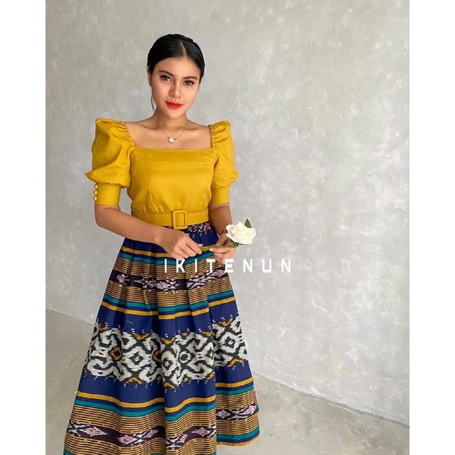 IKI TENUN /Alamanda dress tenun