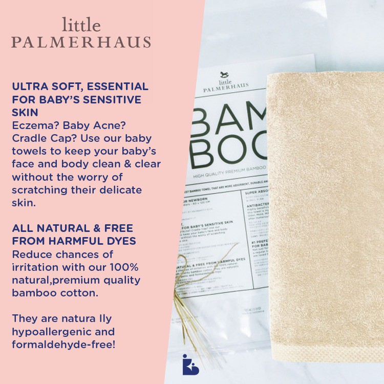 Little Palmerhaus Bamboo Towel | Handuk Mandi