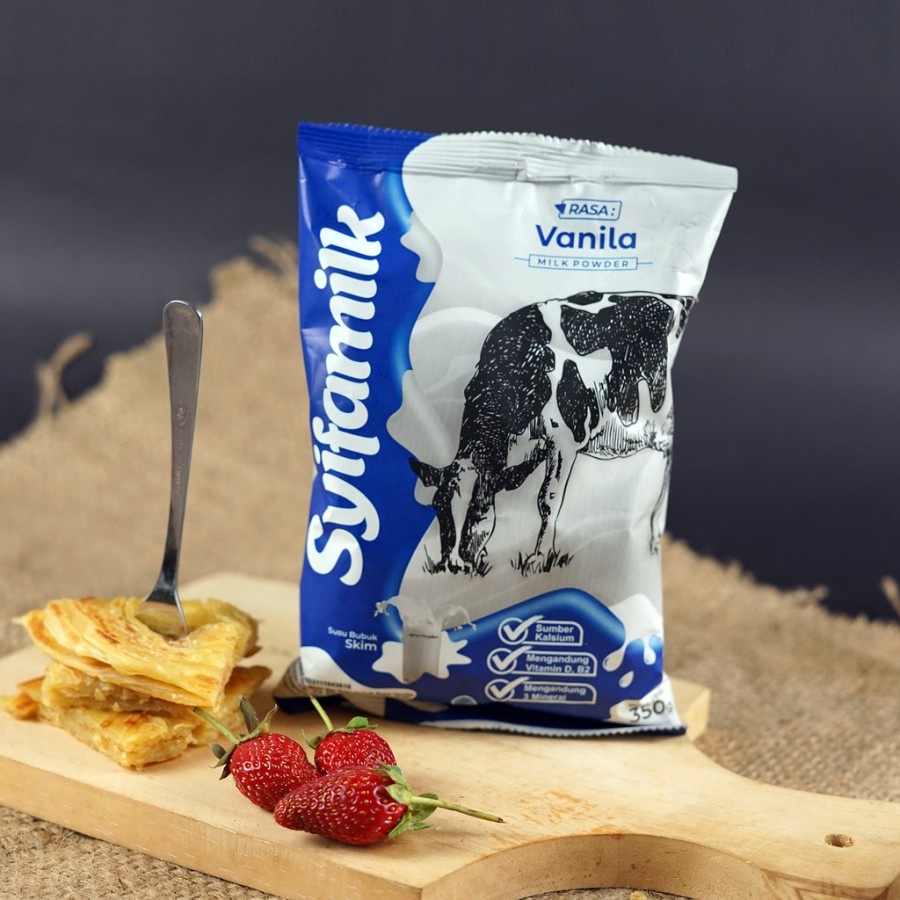 

Susu Syifamilk Vanilla Susu Bubuk Skim Sapi Susu Diet Sehat - 350 gram