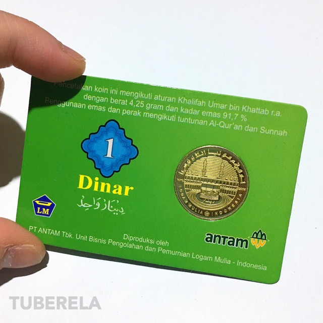 Dinar Antam 1 Dinar 4.25 gr