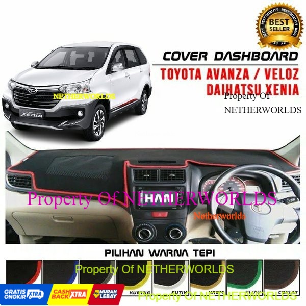 PROMO FREE 4 BONUS | Cover Dashboard XENIA dan AVANZA LAMA 2004 2005 2006 2007 2008 2009 2010 2011