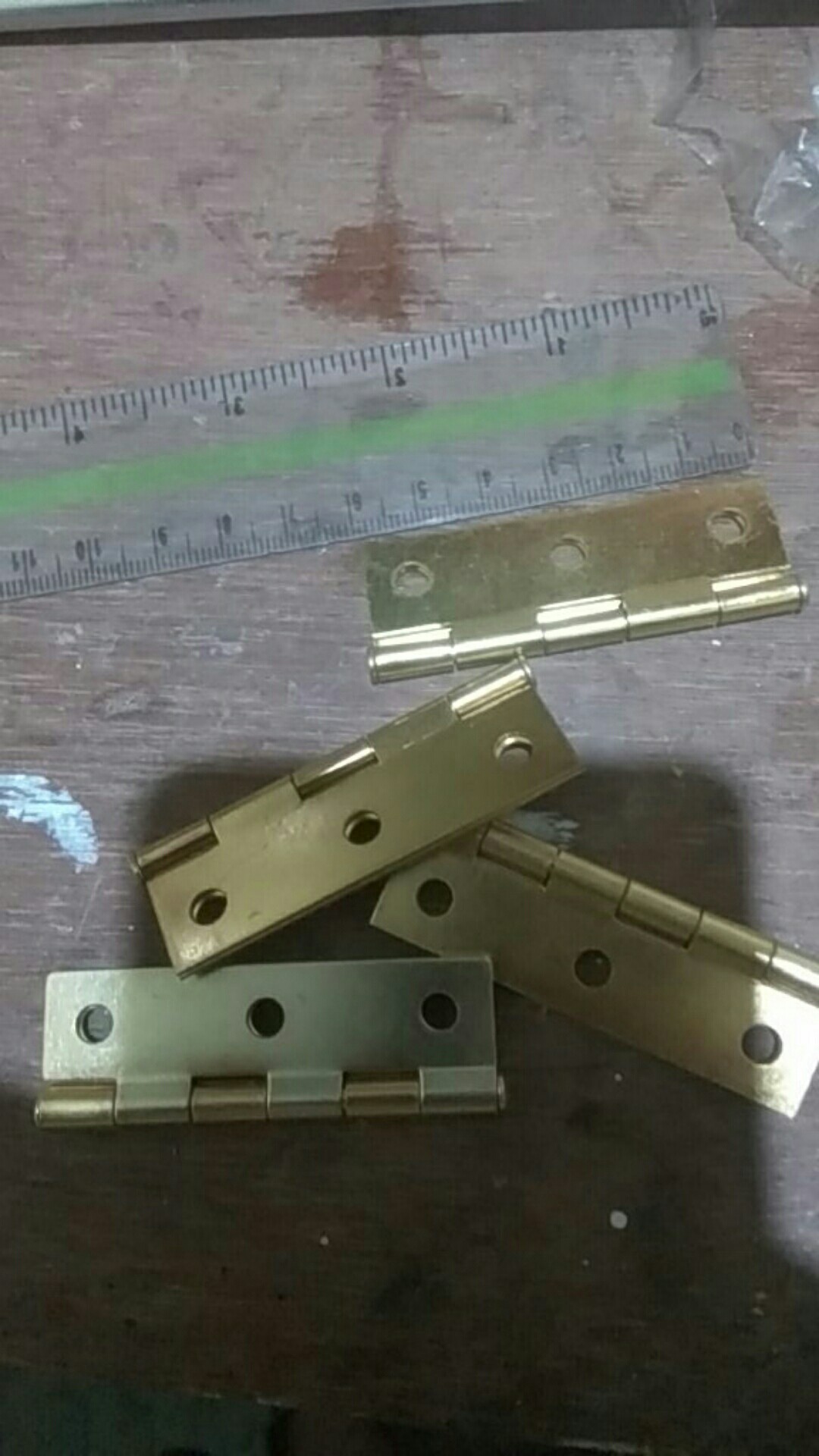 Engsel Kupu Mini Kecil 2 Stainless Pintu Lemari Kayu Kotak Box Peti Eak