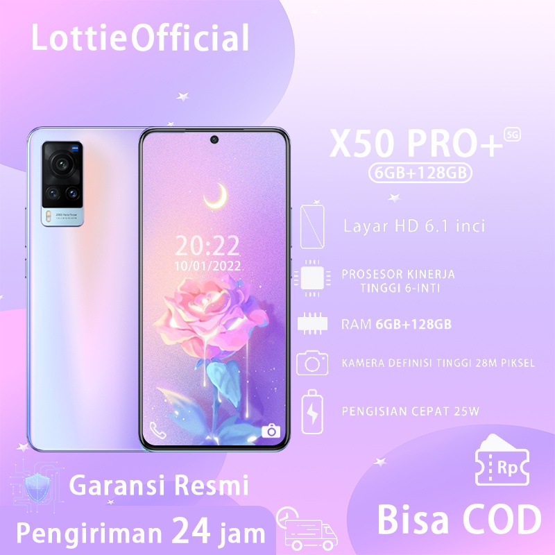 Original HP murah V1V0 X50 PLUS Handphone android 4G 5G 6GB 128GB 5.8inci hp 500 ribuan murah CUCI gudang Indonesia siap Gratis ongkir Reno6 Reno5 M3 Y50 X50