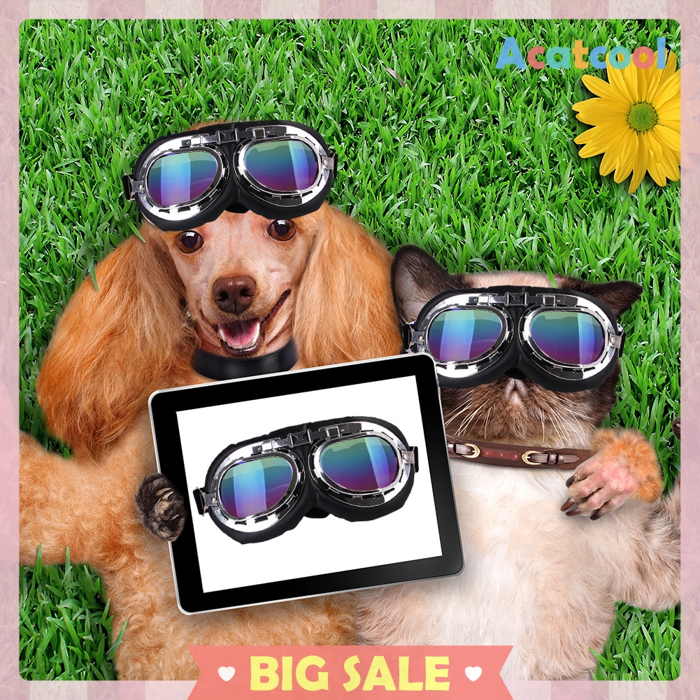 Foldable Dog Glasses Puppy UV Protection Goggles Eye Wearing Sunglasses