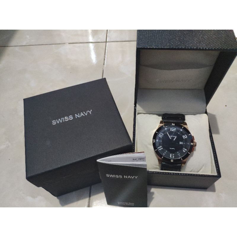 Jam Tangan Swiss Navy 8008 Ori