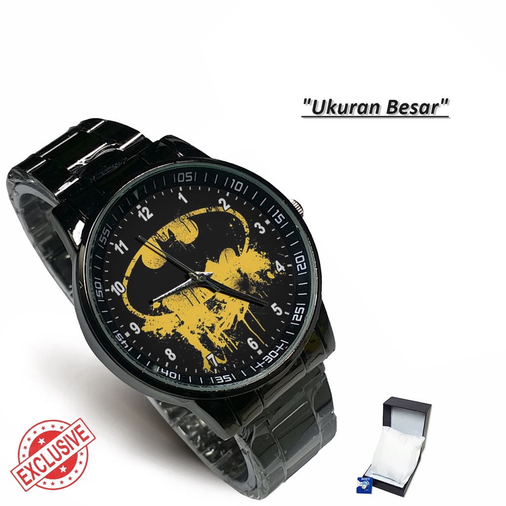 Jam Tangan Rantai Couple BATMAN