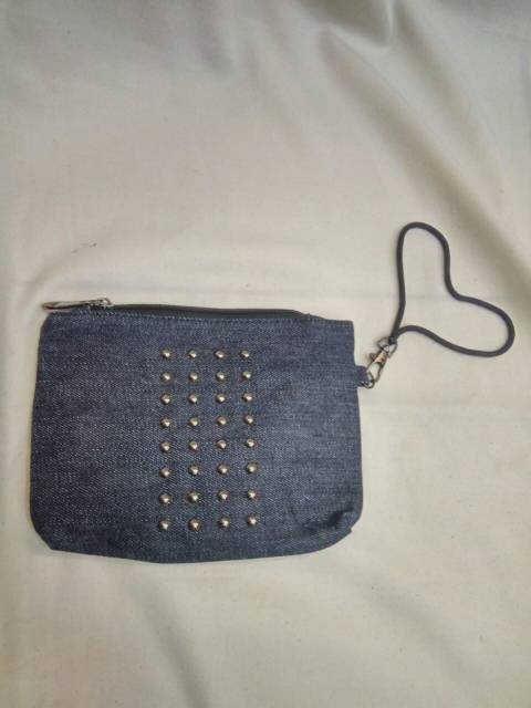 SMALL POUCH WALLET STUDD CLUTCH WALLET/tas selempang cewek import jeans