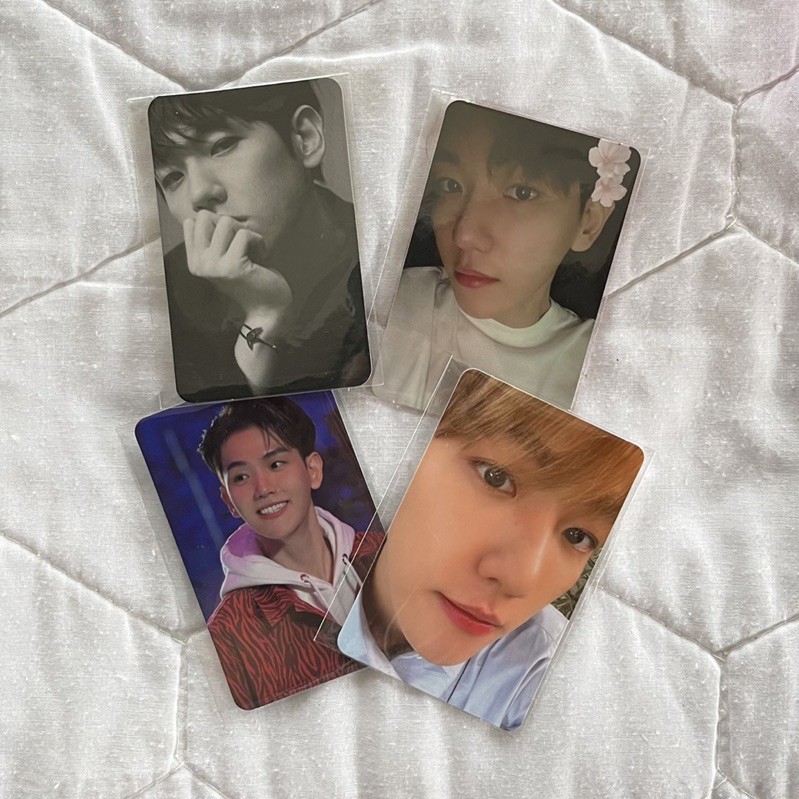 BAEKHYUN OFFICIAL PHOTOCARD YIZHIYU DELIGHT HOPE PRIVE CHEMISTRY