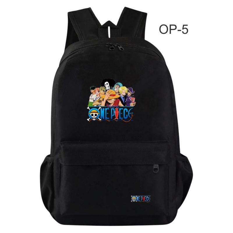 Tas Ransel Sekolah Anime One Piece Luffy Pria Tas One Piece Terbaru Karakter Kartun Tas Punggung