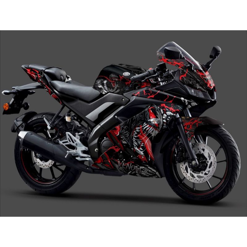 Sticker R15 V3 Venom Fullbody - Decal Variasi Yamaha R15 v3 Custom Venom Full Body