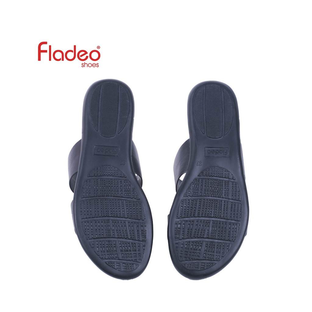 Fladeo G20/LDS276-3TP/Sandal Teplek Slide Wanita [ Flat Slippers ]-5