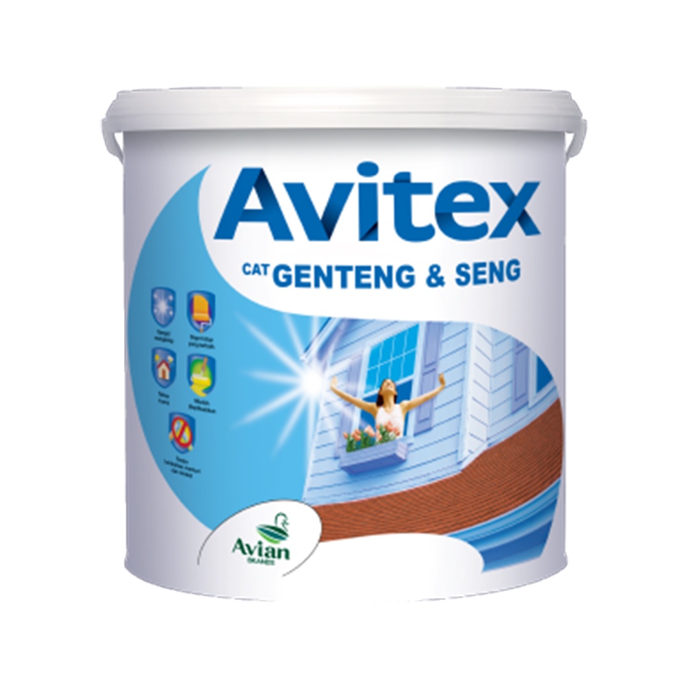 CAT AVIAN AVITEX ROOF| Cat Genteng dan Seng