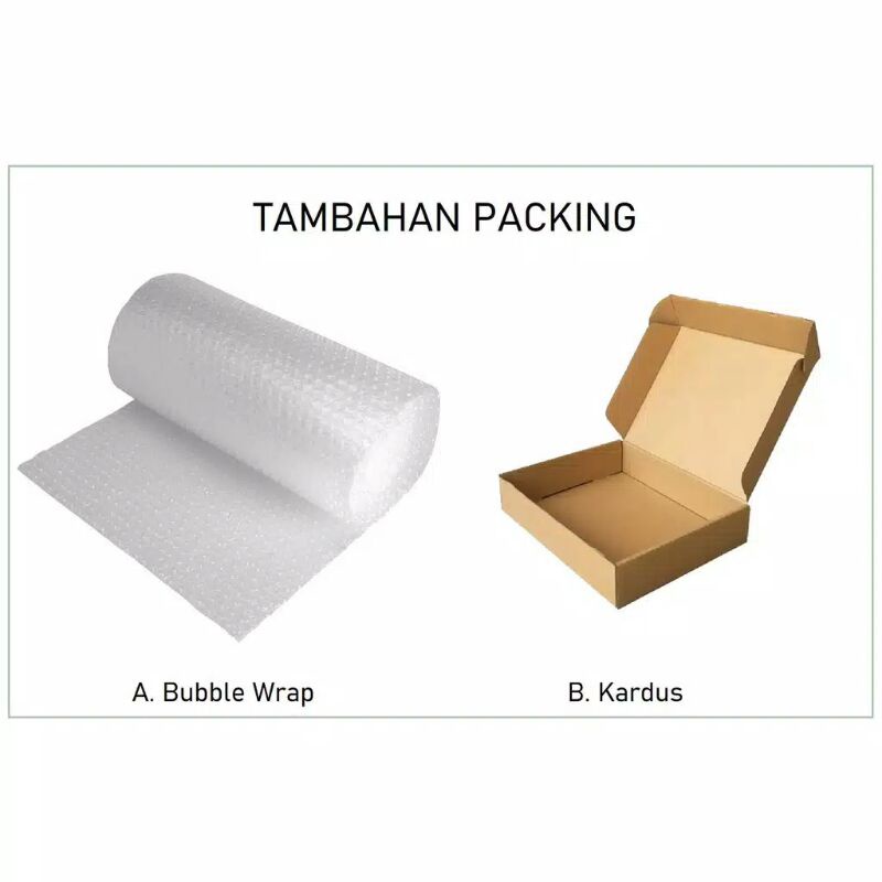 

[ALLTIPDAILY] Tambahan Packing EXTRA PACKING SAFETY Bubble Wrap Kardus Box