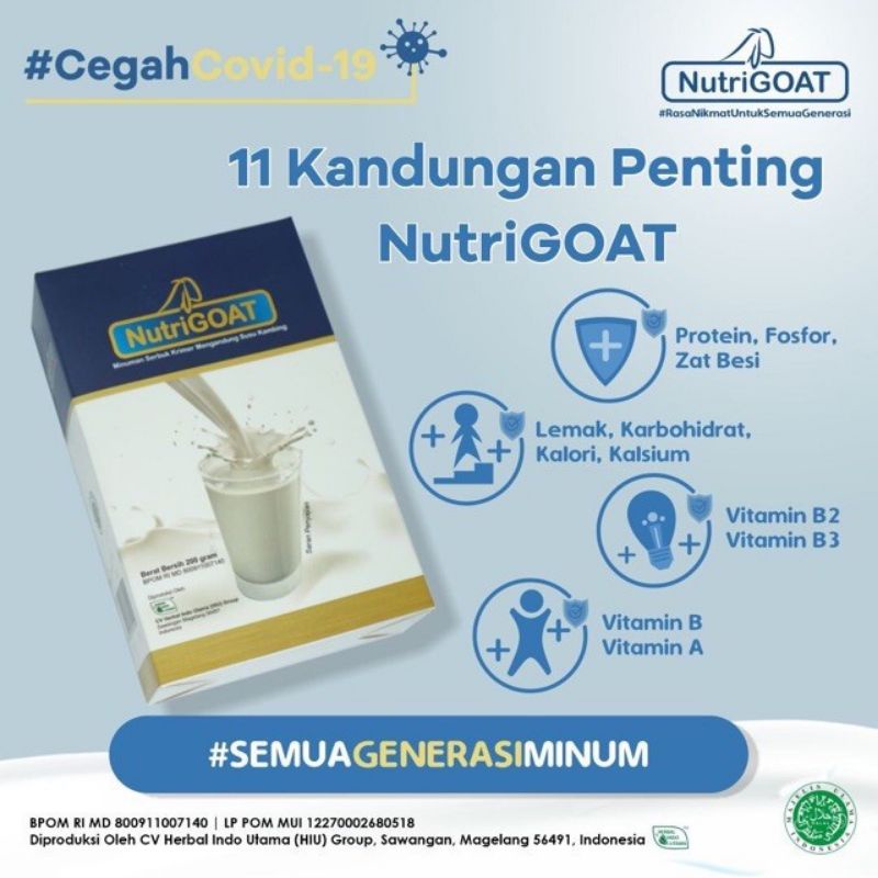 

susu kambing nutri goat| promo buy 1 get 1 free | 200gr | susu putih kalsium anak| susu anak sehat bergizi| susu hamil| susu ibu menyusui|susu bubuk putih | susu kambing aman enak | susu murah | milk powder| goat powder | susu tulang | goat milk