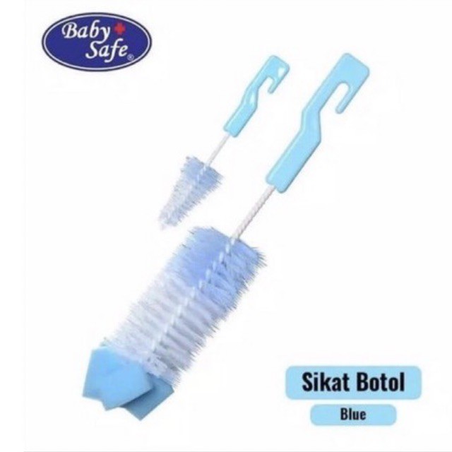 Baby Safe Bottle Brush BD037 -  Sikat Botol Bayi Ujung Spons