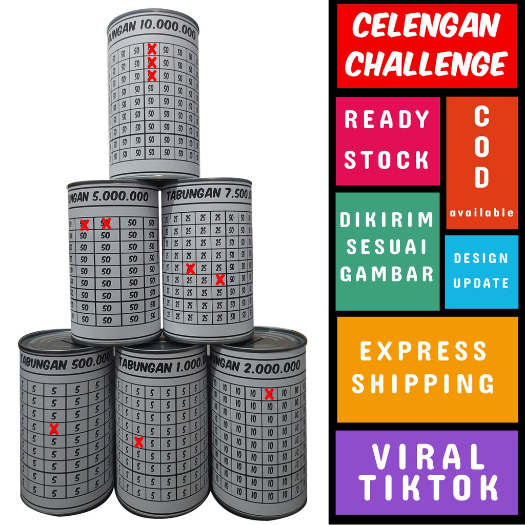 Ryani - NEW Celengan Challenge Tabungan Challenge Tantangan Menabung Target Menabung Viral Tiktok